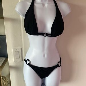 Lil black bikini!  Amazing DD cup bikini with good support!